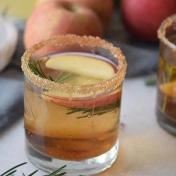 Caramel Apple Pie Mocktail