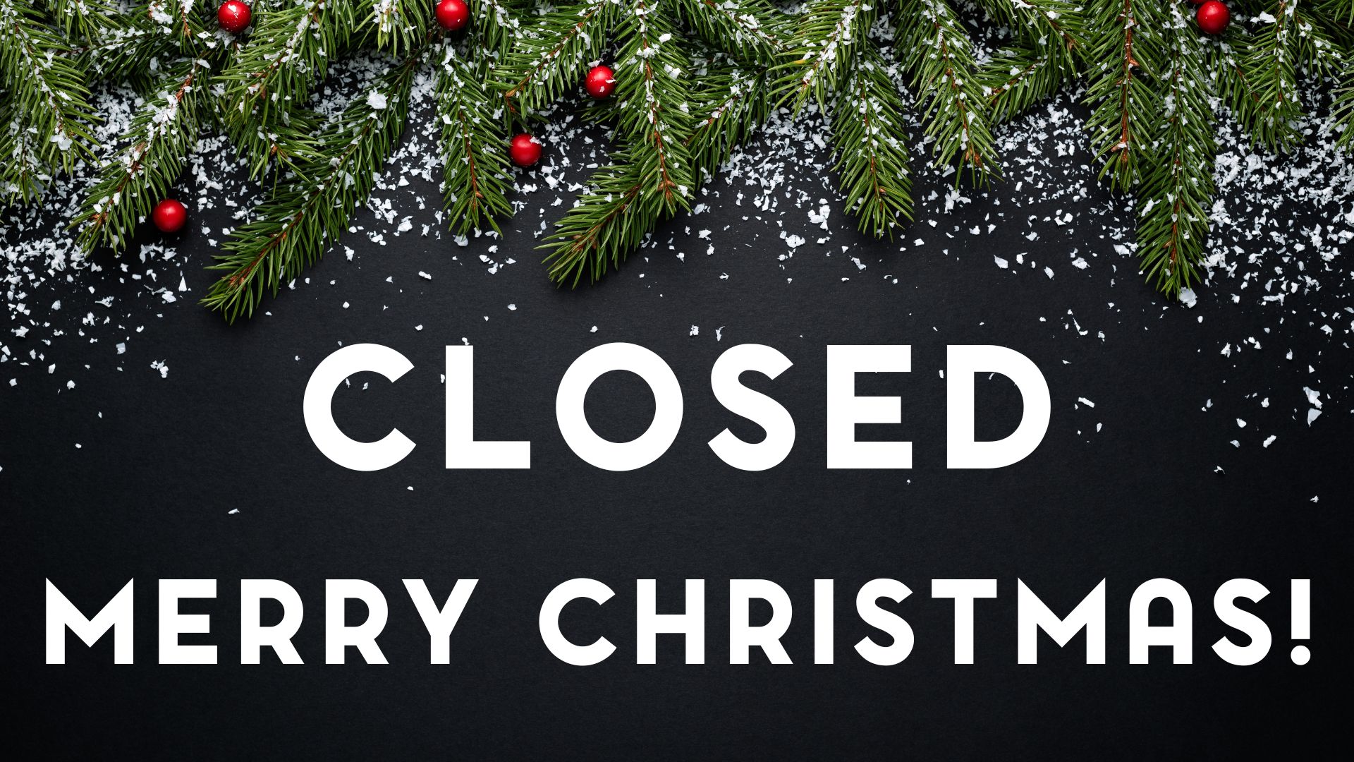 Berkshire Roots Closed Christmas Day