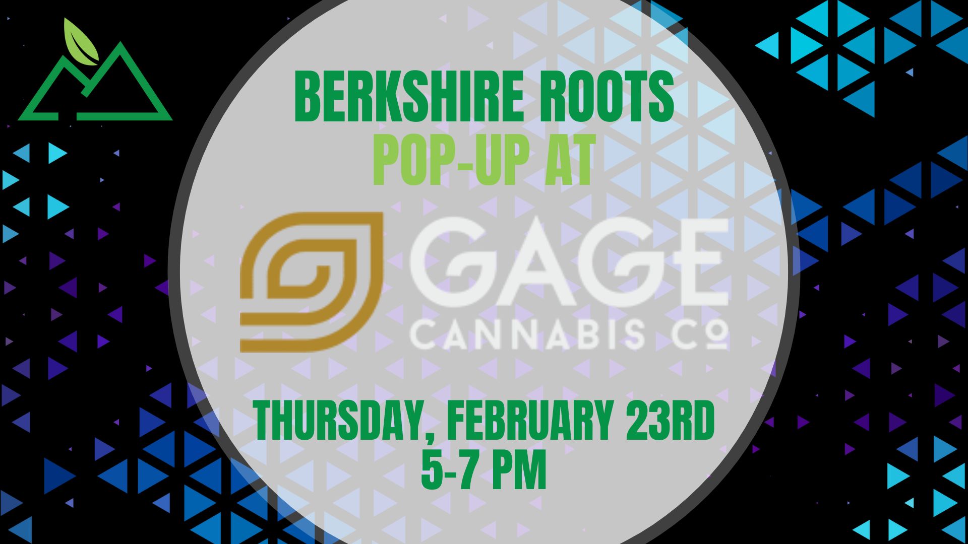 Berkshire Roots popup at Gage